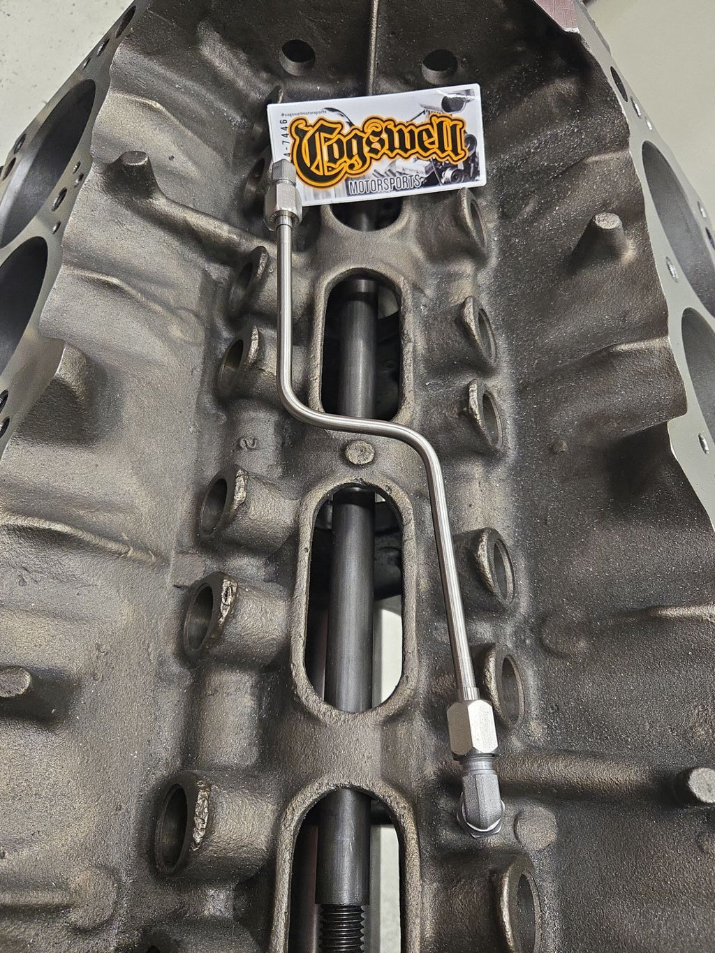 Small Block Mopar Oil Pressure Support System