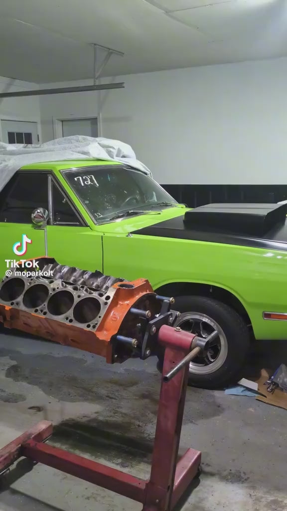 Small Block Mopar Oil Pressure Support System